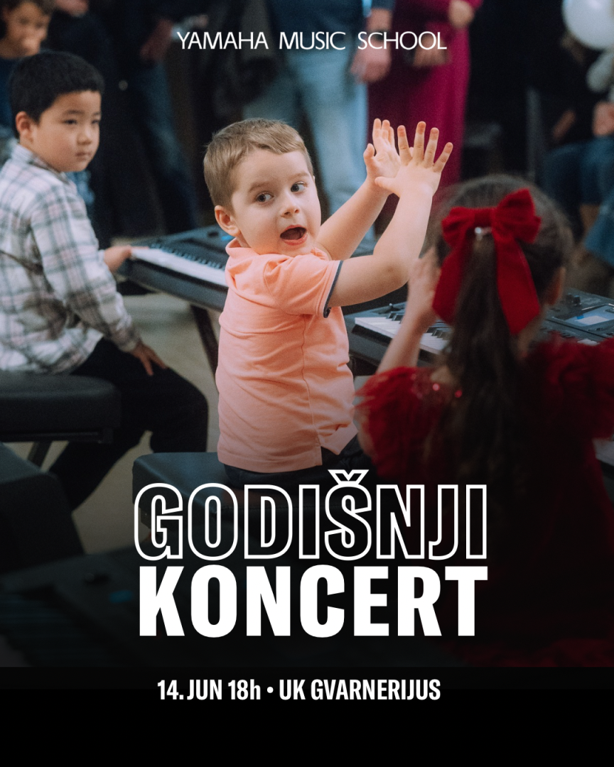 GODIŠNJI KONCERT UČENIKA YAMAHA MUZIČKE ŠKOLE