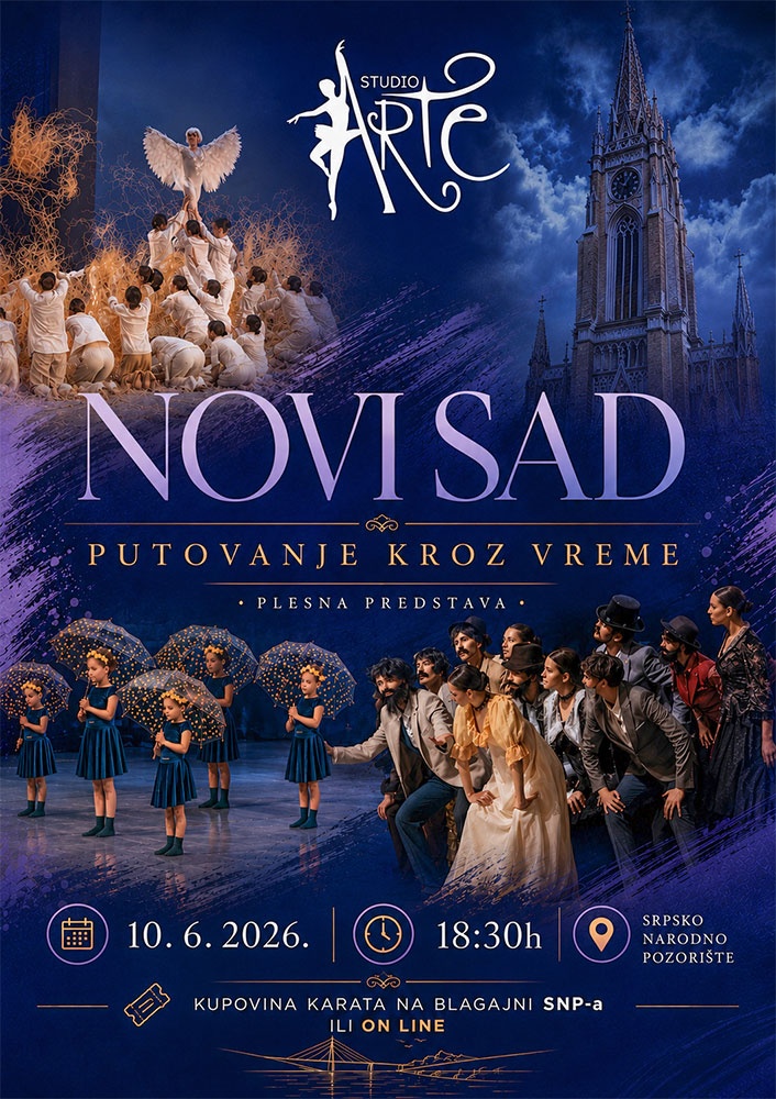 Novi Sad - putovanje kroz vremeSportsko udruženje "Arte dance"