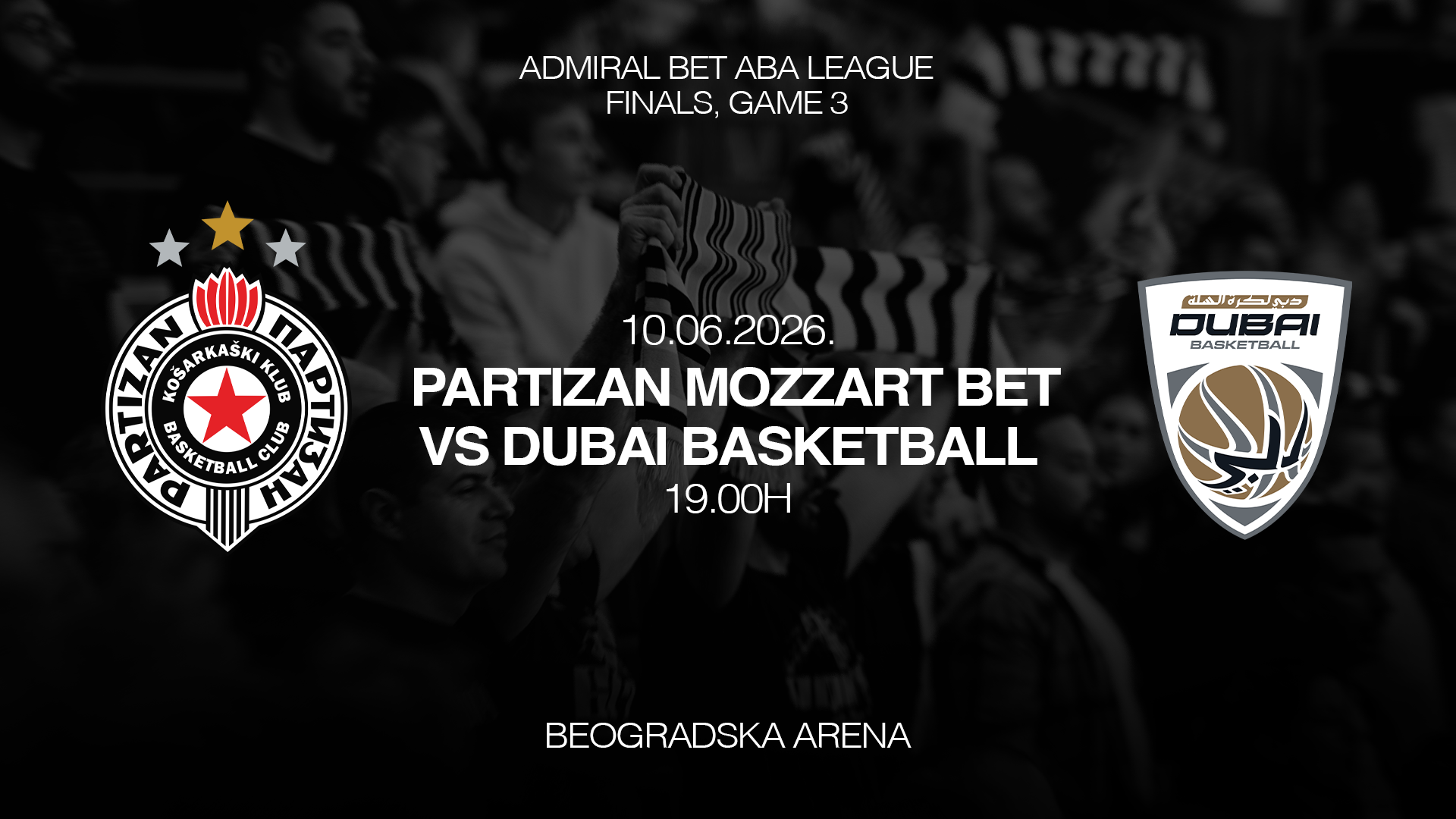 Partizan Mozzart Bet- Dubai Basketball