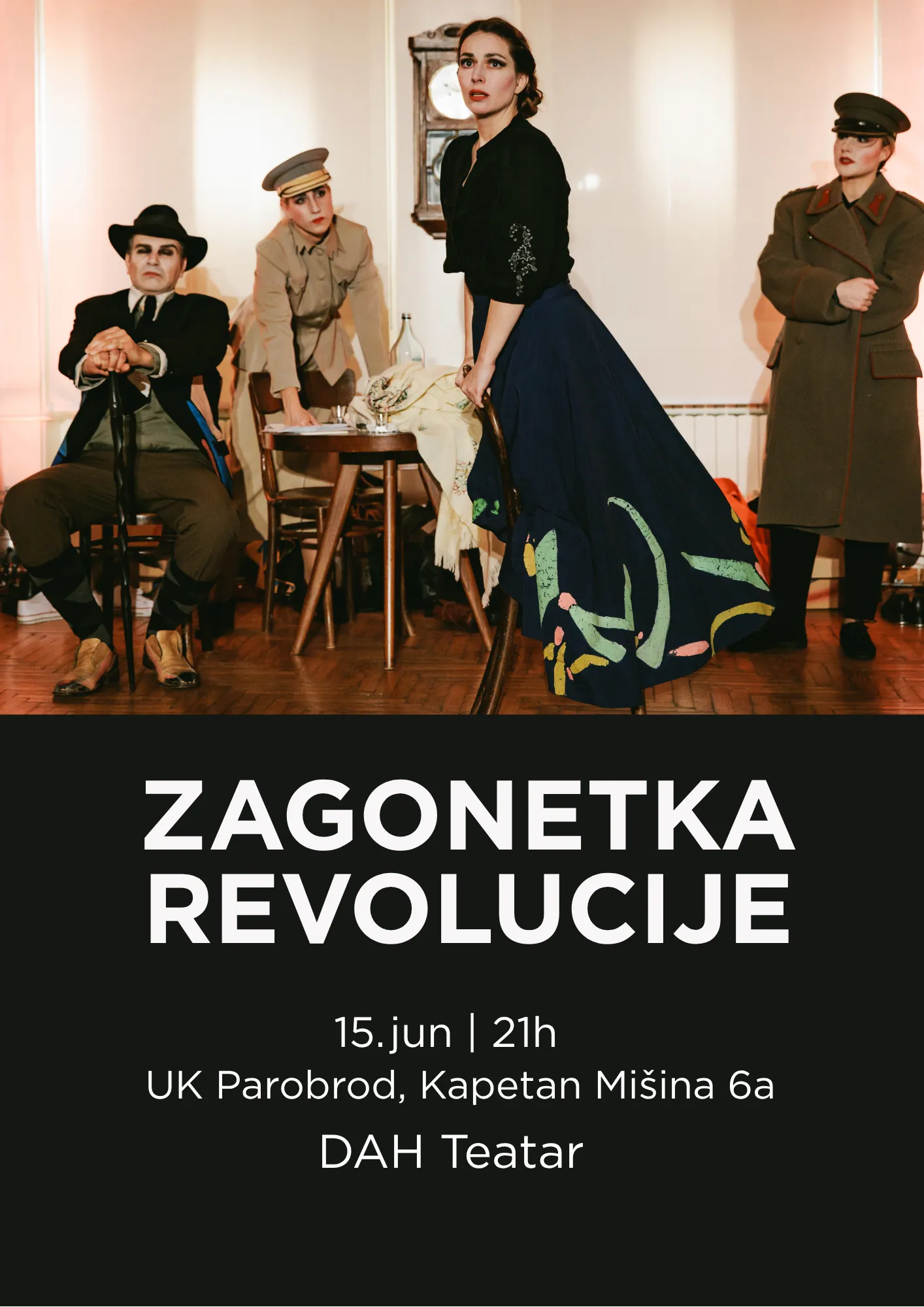 Predstava "Zagonetka revolucije" DAH Teatra