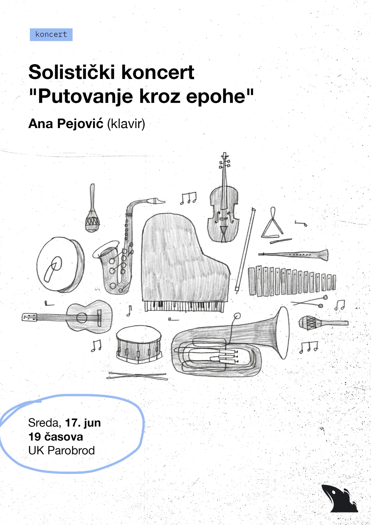 Solistički koncert "Putovanje kroz epohe" Ane Pejović