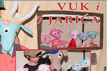 VUK I 7 JARIĆA - Poklon lutkarska predstava