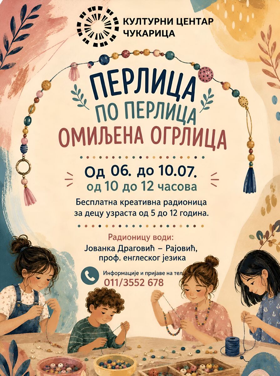 PERLICA PO PERLICA OMILjENA OGRLICA