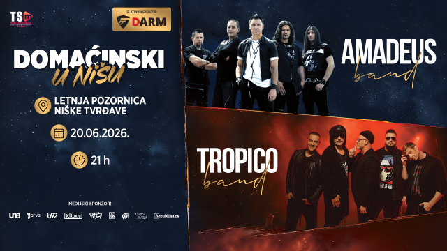 DOMAĆINSKI U NIŠU - TROPICO I AMADEUS BEND