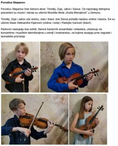 Koncert porodice Stepanov i Davida Božića
