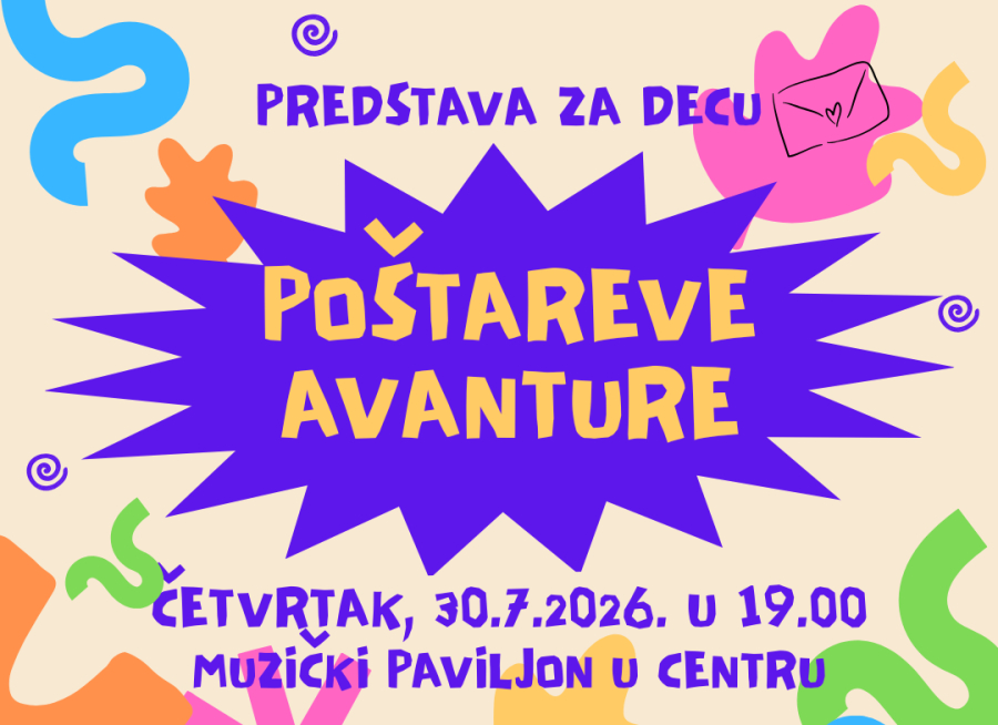 Predstava za decu "Poštareve avanture"