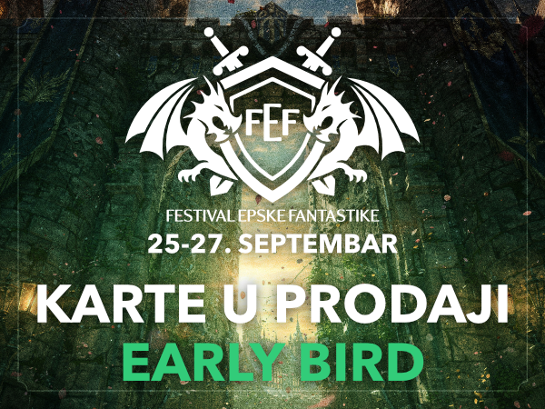 FEF - EARLY BIRD - TRODNEVNA KARTA