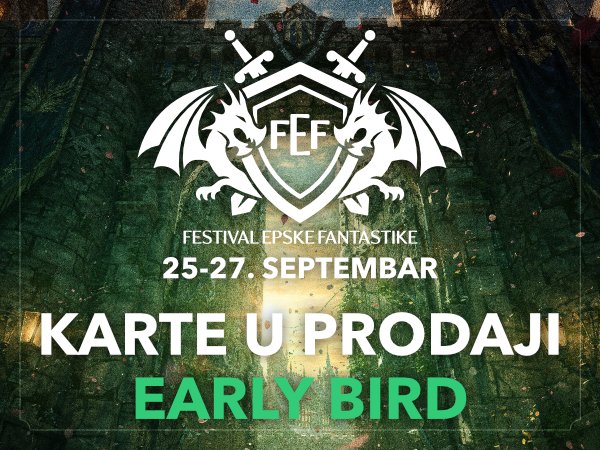 FEF - EARLY BIRD - TRODNEVNA KARTA