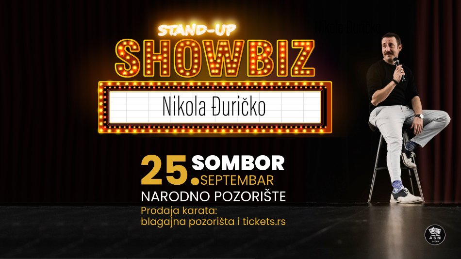SHOWBIZ stendap komedija Nikole Đurička