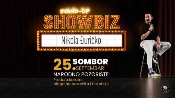 SHOWBIZ stendap komedija Nikole Đurička