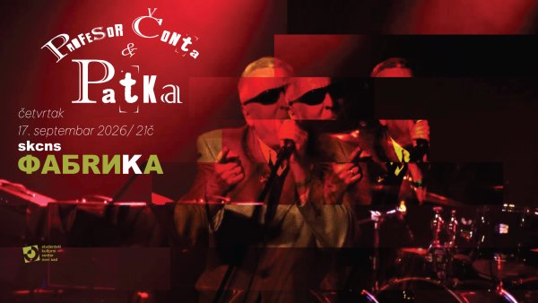 Koncert pank benda Profesor Čonta &amp; Patka