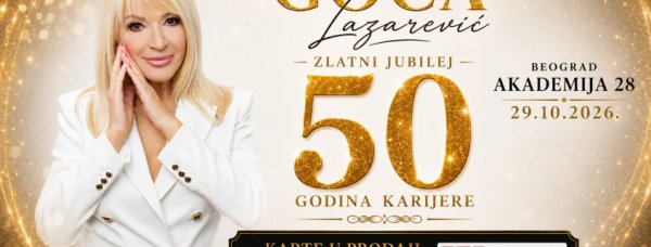 ZLATNI JUBILEJ: 50 GODINA KARIJERE