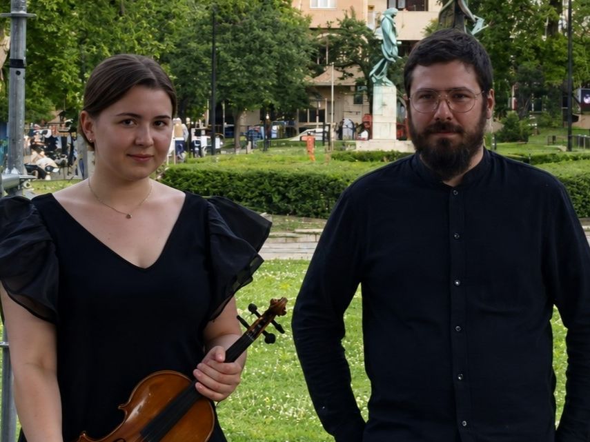 Koncert violinistkinje Tijane Nikolić i pijaniste Radana Jovanovića