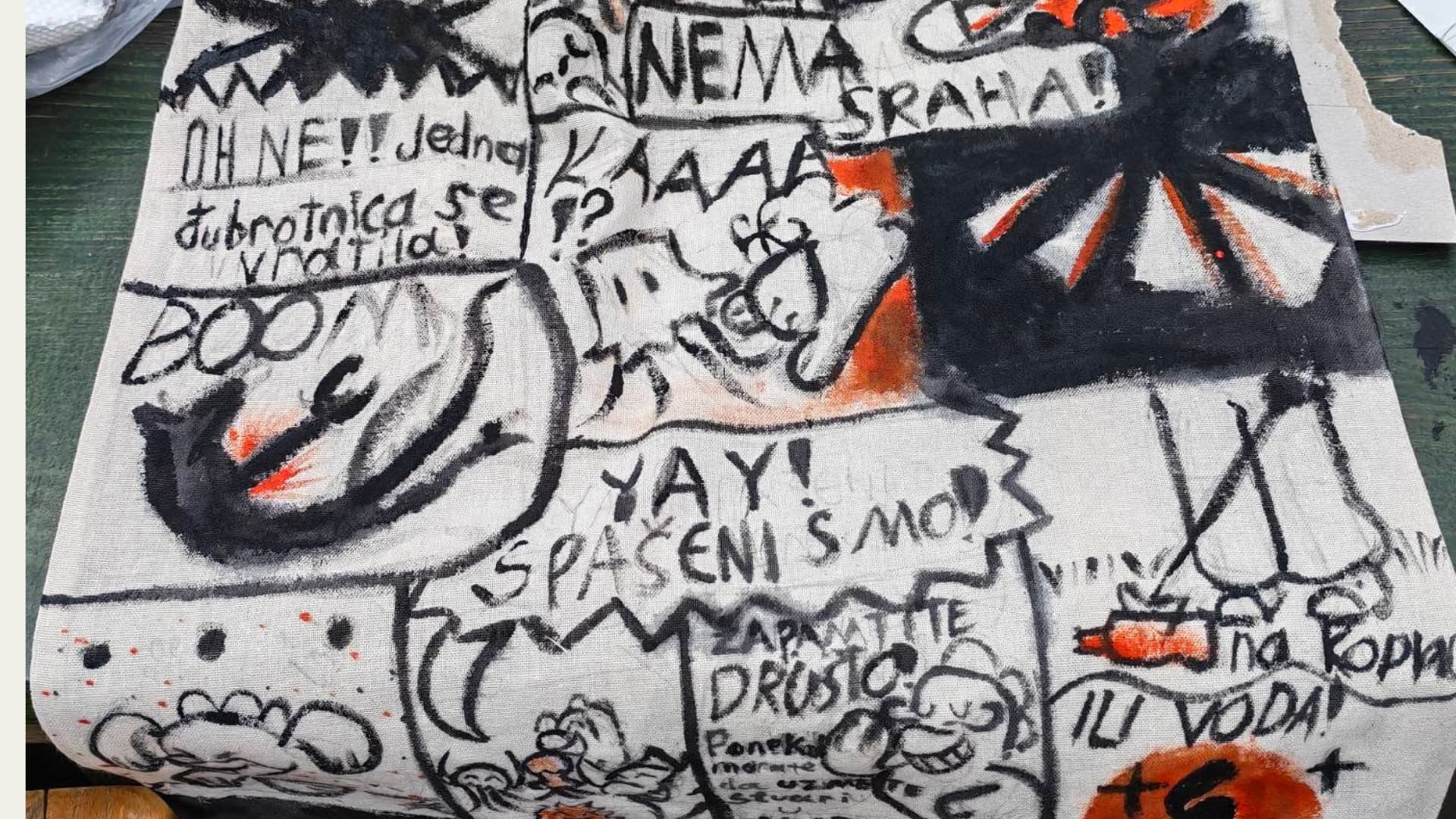 Izložba radova polaznika letnje radionice stripa