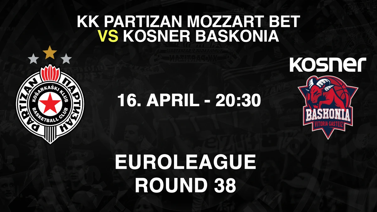 KK PARTIZAN MOZZART BET vs KOSNER BASKONIA