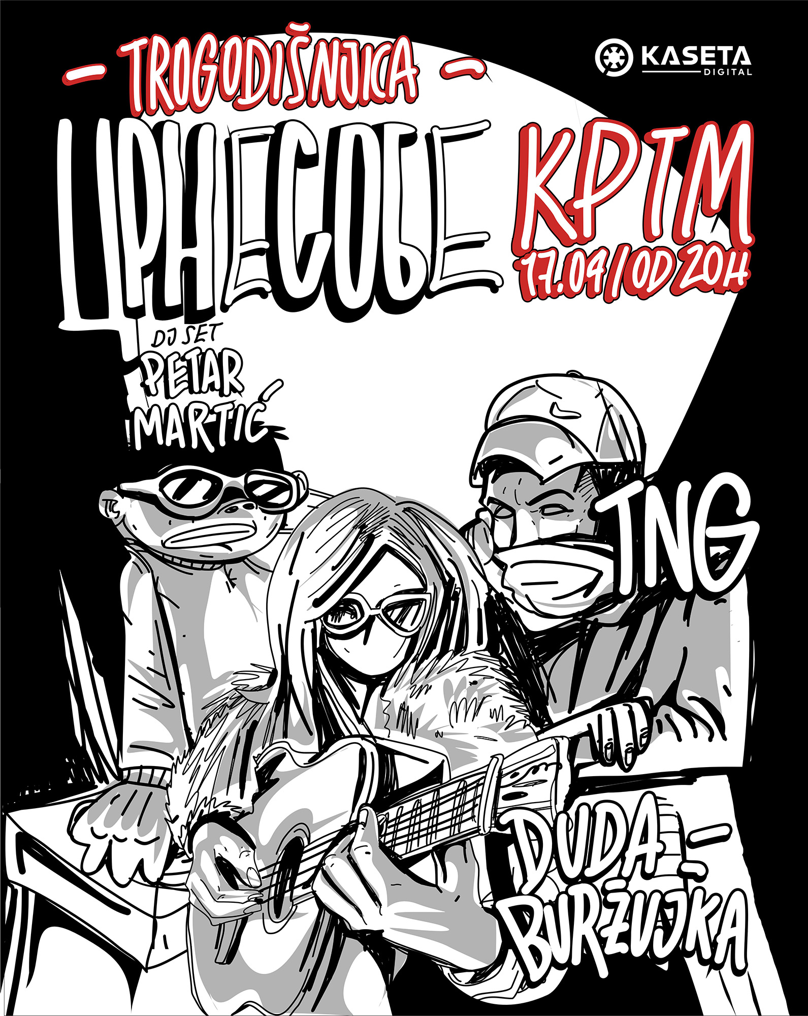 CRNA SOBA - Duda Burzujka/TNG/Petar Martić DJ