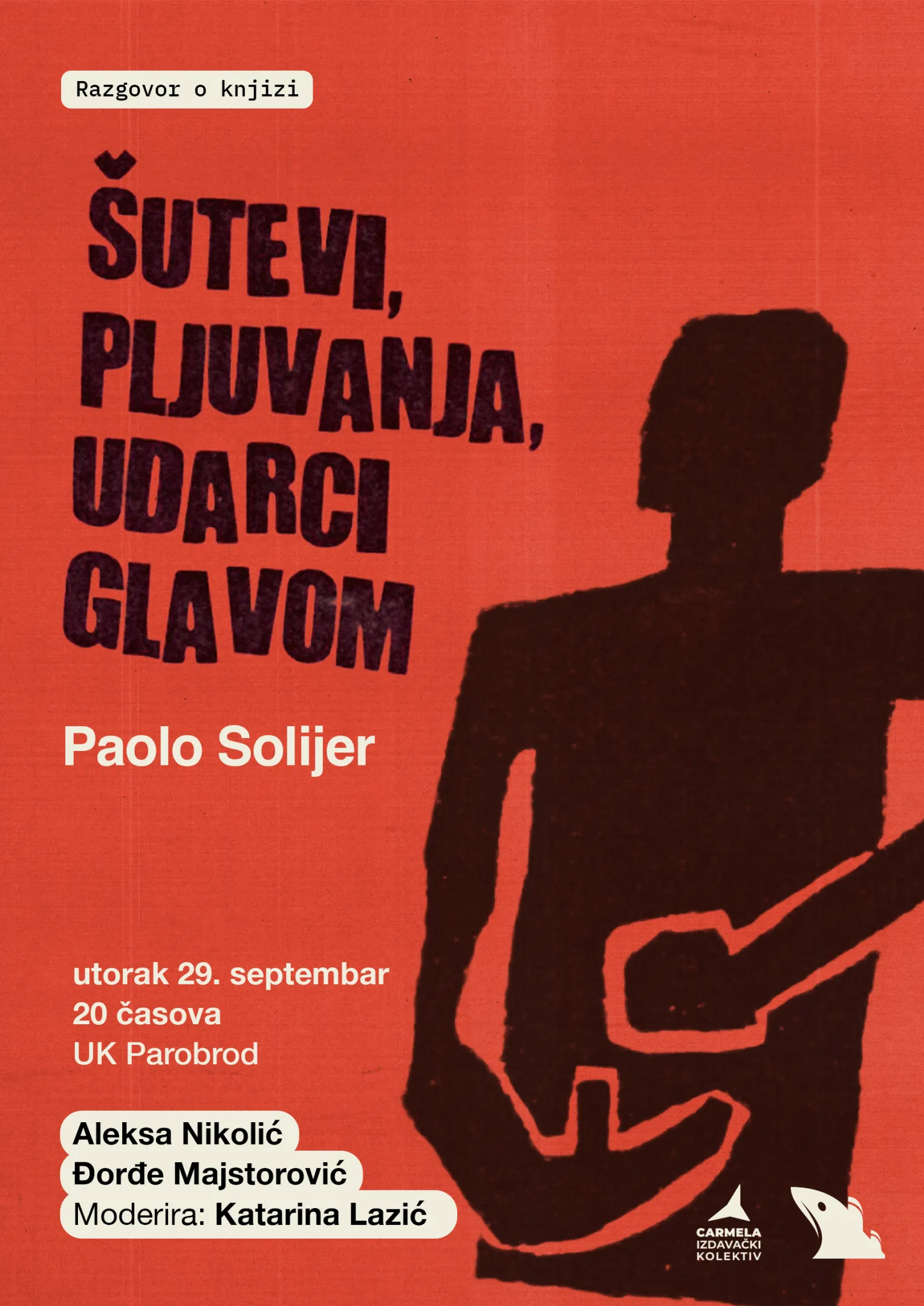 Promocija autobiografije Paola Solijera "Šutevi, pljuvanja, udarci glavom"