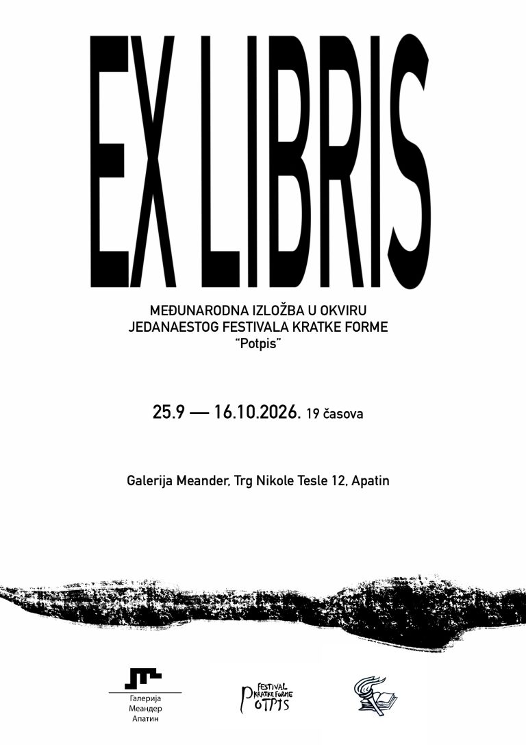 Međunarodna Izložba Grafika “Ex Libris” U Okviru 11. Festivala “Potpis”