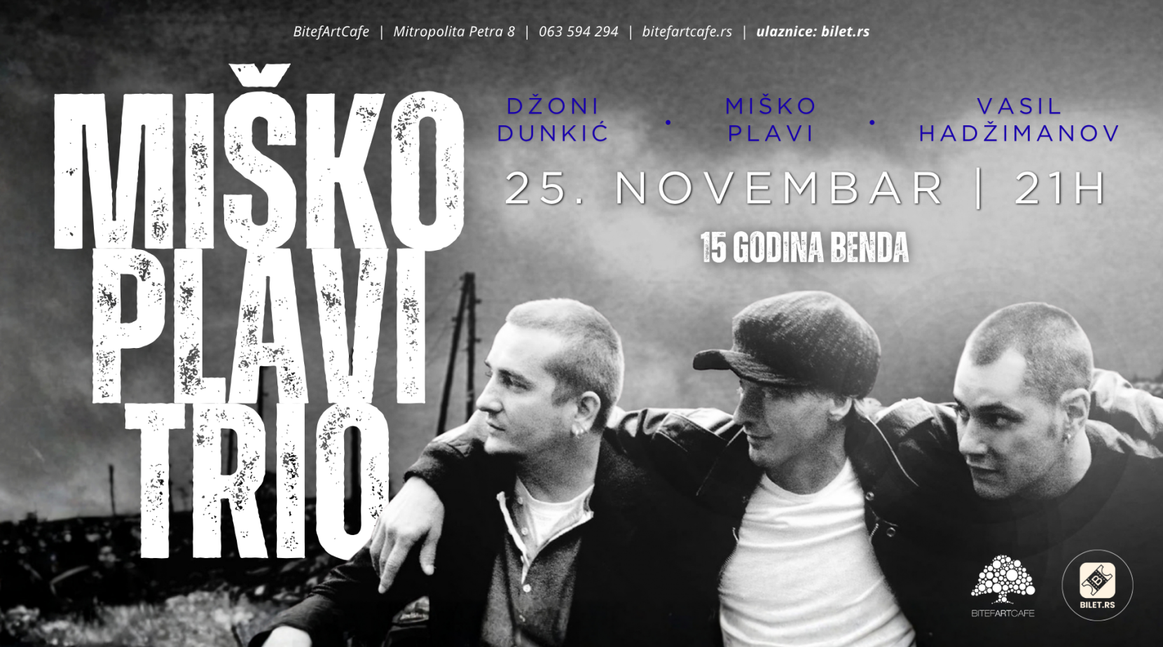 MIŠKO PLAVI TRIO - BitefArtCafe