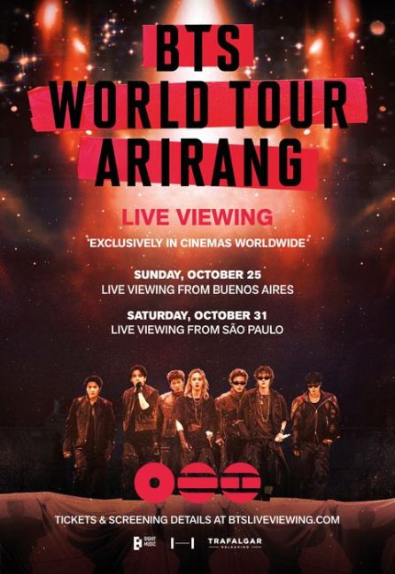 BTS WORLD TOUR ARIRANG U BUENOS AJRESU: UŽIVO