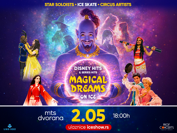 Predstava na ledu Magical Dreams