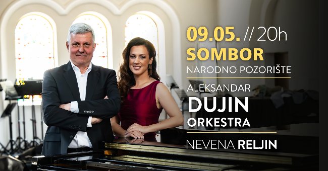 KONCERT ALEKSANDRA DUJINA POVODOM 50 GODINA RADA