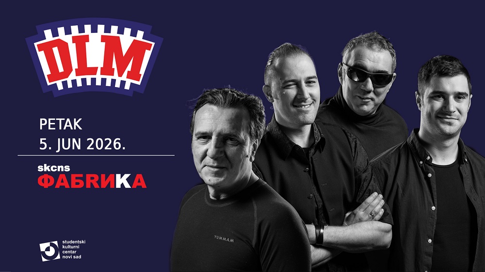 Odložen koncert grupe Deca loših muzičara u SKCNS Fabrici, a novi datum je 5. jun 2026.