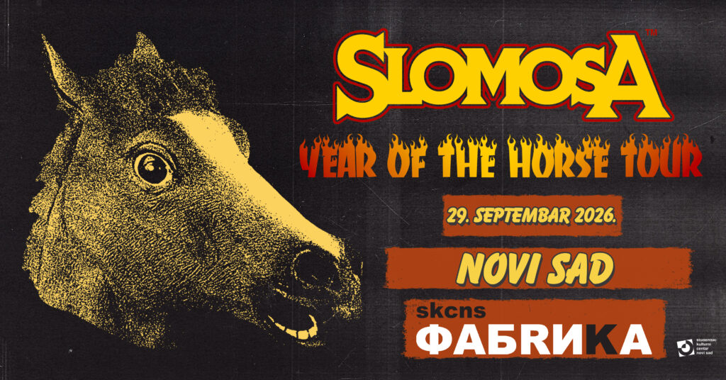 Koncert norveškog „tundra rock“ benda Slomosa 29. septembra u SKCNS Fabrici