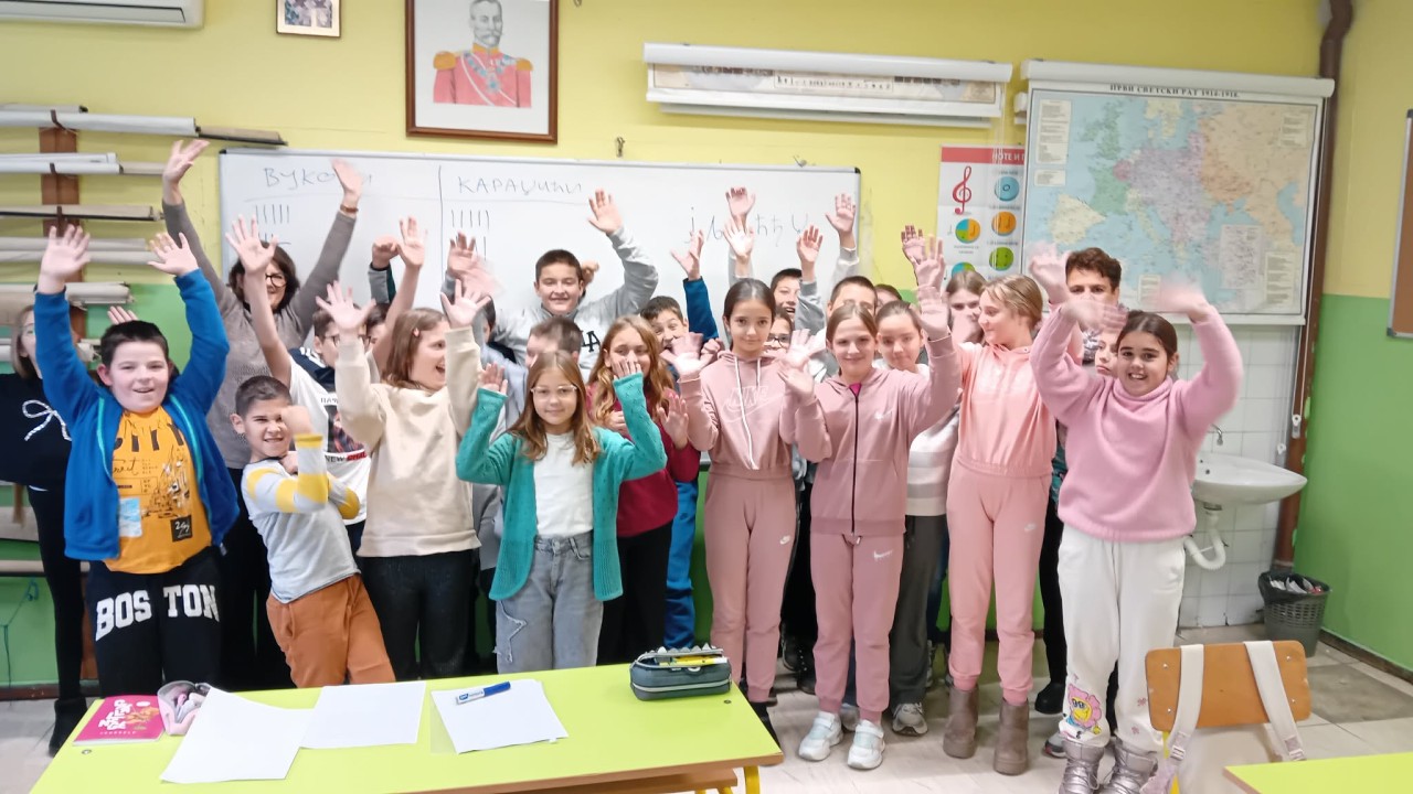 EDUKATIVNO-ZABAVNI KVIZ „KO SE BOJI VUKA JOŠ” U OSNOVNOJ ŠKOLI „SVETI SAVA” U RIBNICI
