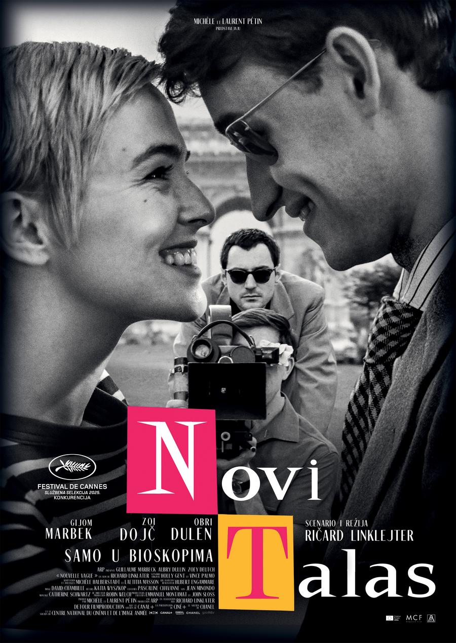 Novi talas - Biografija, komedija, drama, Francuska, SAD, 2025.