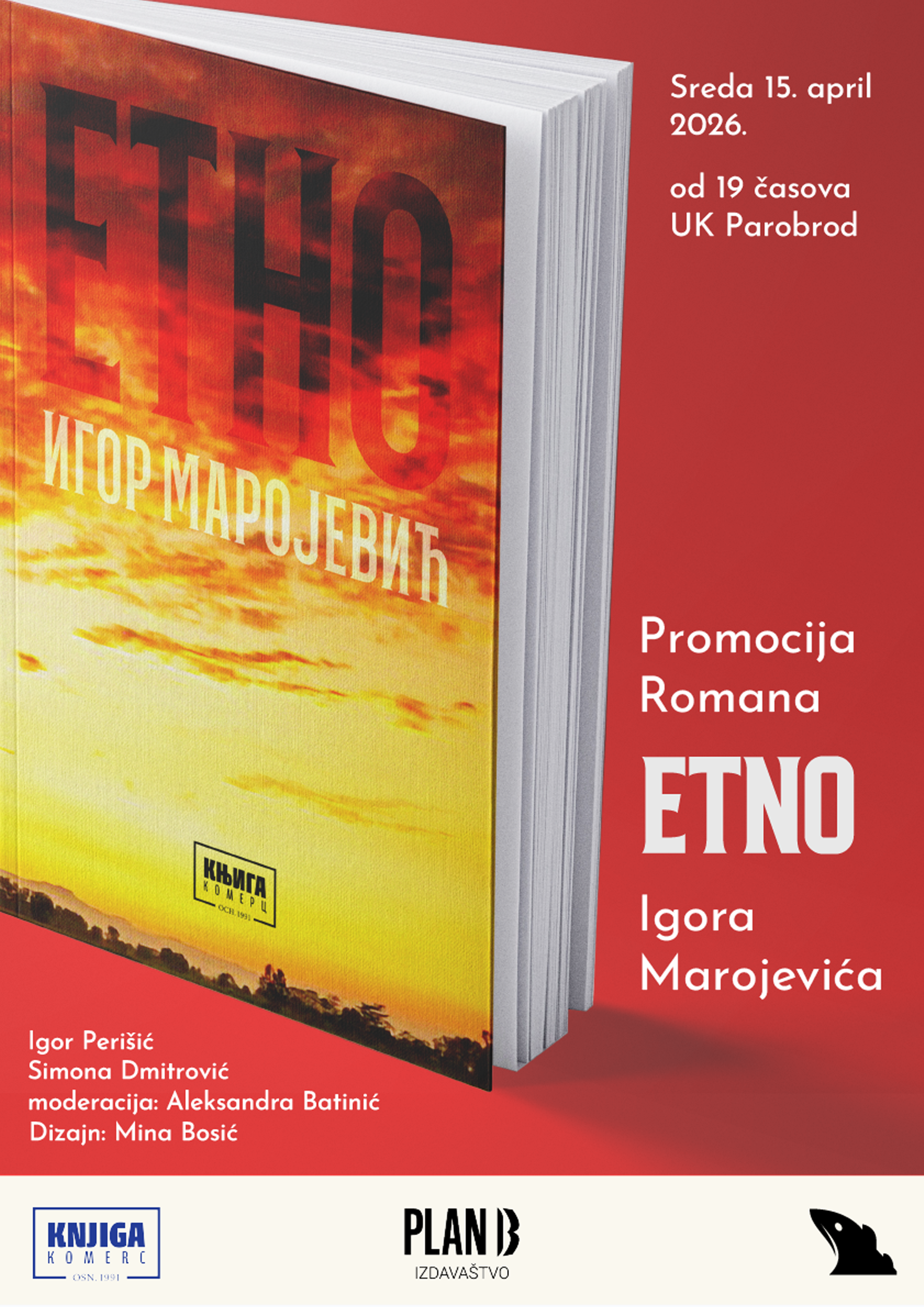 Promocija romana "Etno" Igora Marojevića