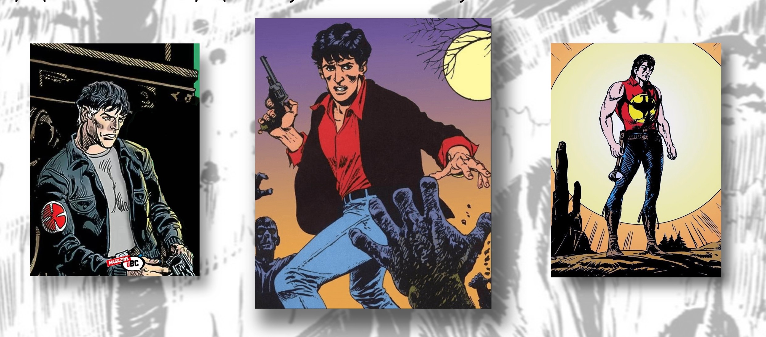 Duh Ticijana Sklavija - Dilan dog, Zagor, Mister No