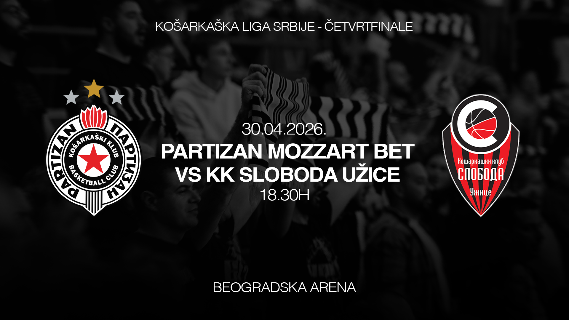 Partizan Mozzart Bet – Sloboda Užice