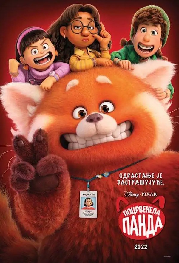 Pocrvenela panda