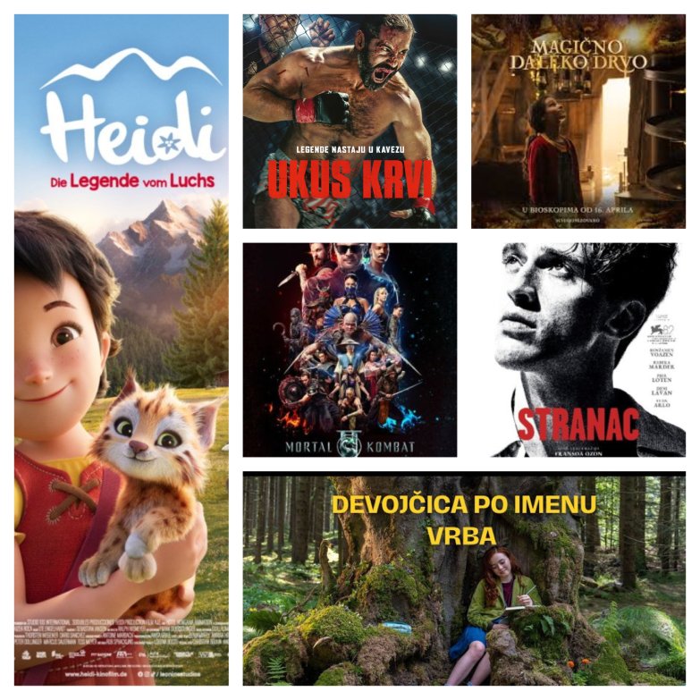 Repertoar za maj - bioskop u Čajetini