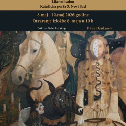 Izložba Pavela Gulijaeva „2012-2026 Paintings” od 8. maja u Likovnom salonu KCNS
